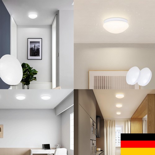 2stk led deckenlampe rund - 2stk,