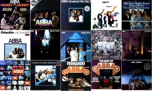 Abba vinyl 7 sammlung - abba, 7"