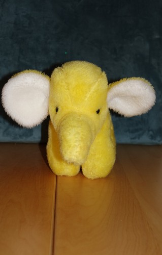 Vintage ddr elefant plüsch - ,