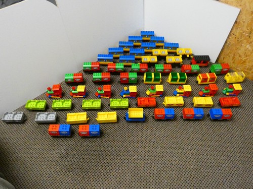 Lego duplo eisenbahn - eisenbahn, waggon