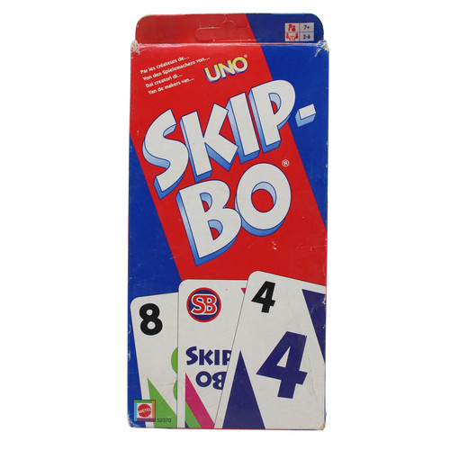Mattel skip kartenspiel rot - mattel,