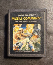 Atari 2600 Spiele Modul- MISSILE COMMAND(CX2638)- Retro-Spiel / Vintage von 1981