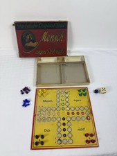 Antikes Gesellschaftsspiel Mensch ärgere Dich nicht Brettspiel mit Charme