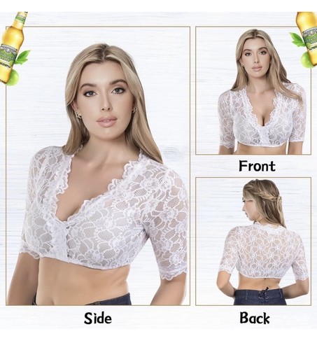 Dirndlbluse damen - dirndlbluse,