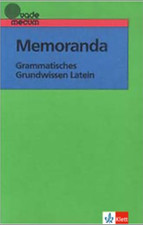 Memoranda: Grammatisches Grundwissen Latein. Vademe... | Buch | Zustand sehr gut