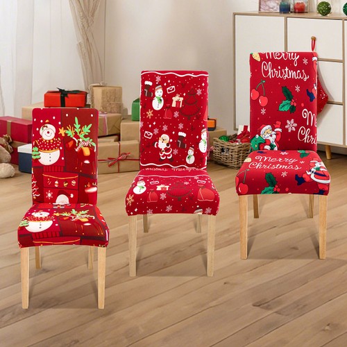 Stuhlhussen weihnachten 12x - stuhlhussen,