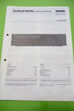 Service Manual-Anleitung für Grundig R 4200 MKII  ,ORIGINAL !