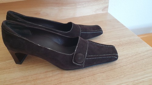 Wildleder pumps braun 38 - gr.,