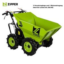 ZIPPER ZI-RD300 RAD-Dumper Motorschubkarre Muldenkipper Dumper Zuladung 300 KG