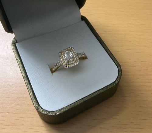 925 silber gold overlay ring - 925,