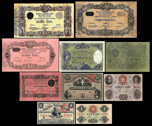 1000 lire serie - serie,