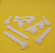 8x Schrauben + Klebemuffe M5 für z.B. Multiplex TwinStar MPX FunCub Reparatur