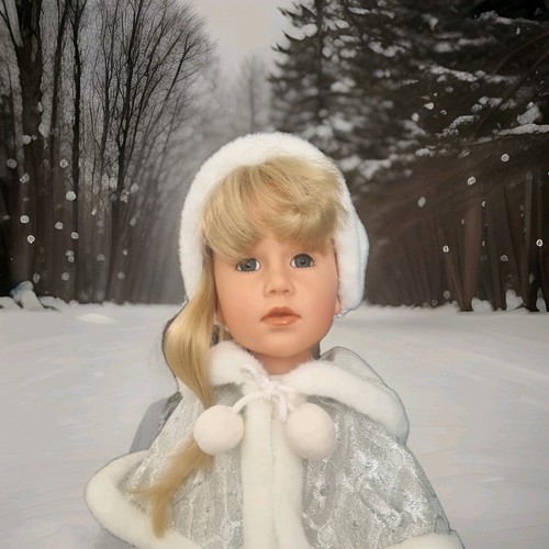 Gotz winter puppe vinyl - winter,