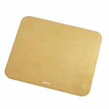 Hama Mauspad Mousepad Office Pad Velvet für Büro Homeoffice PC Laptop Senfgelb