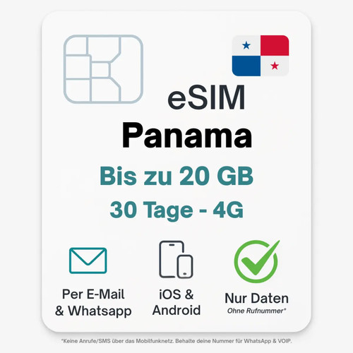 Panama esim datentarif - panama,
