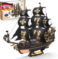 3D Holzpuzzle Segelschiff