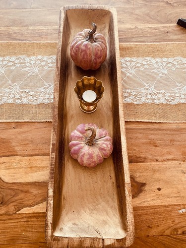 Gold holz tablett - holz,