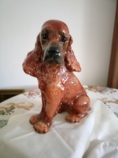 Goebel Porzellan Figur, Hund, Spaniel, L 25 B 12 H26,5 , Großfigur, unbeschädigt
