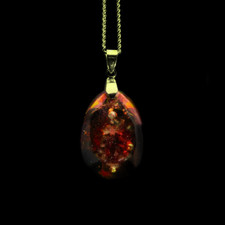 Orgonit amulett bernstein - orgonit,