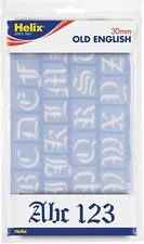 Helix Alt Englisch Schablone