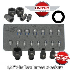 1/4 Zoll Antrieb flacher