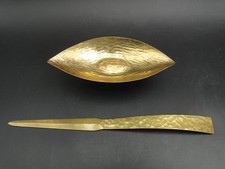 Brieföffner schale messing - brieföffner,