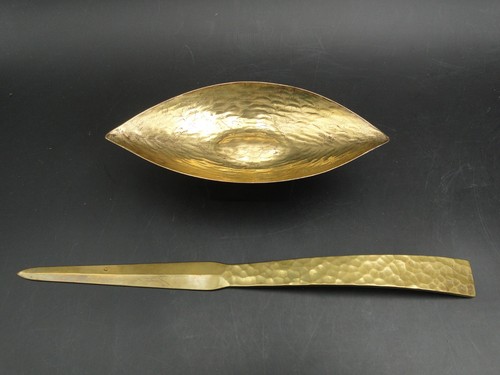 Brieföffner schale messing - schale,