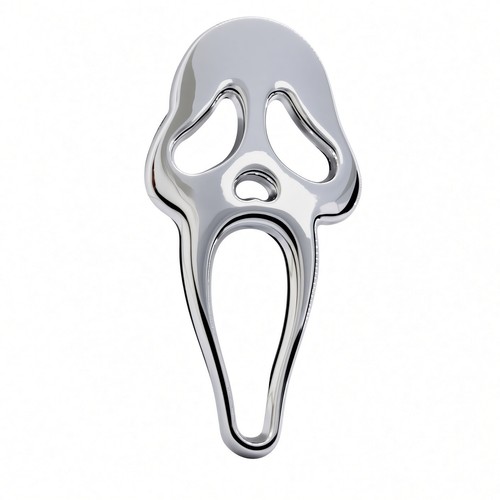 Totenkopf maske metall - totenkopf,