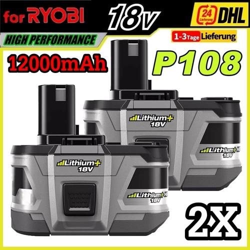 Akku für ryobi 18v - 2x, 12,0