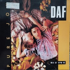 DAF Deutsch Amerikanische Freundschaft - Pure Joy (1986) Vinyl 12'' Maxi Single