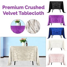 Samt Tischdecke Weich