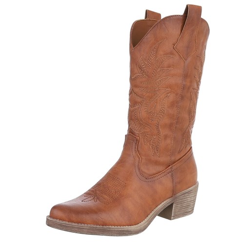 Used look damen cowboyboots - used,