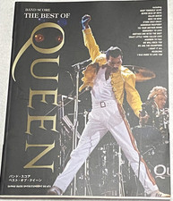 The Best Of Queen Band Score Japan Guitar Bass Drums Vocal TAB Music Book