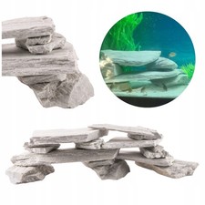 Aquarium 5kg weißer Schiefer