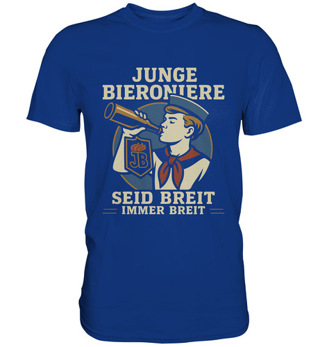 Bieroniere retro bier shirt - retro,
