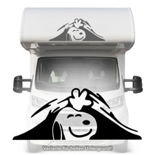Snoopy Aufkleber 100cm Alkoven