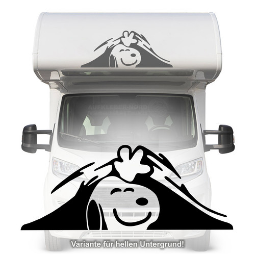 Snoopy aufkleber 100cm alkoven - snoopy,