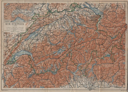 Karte schweiz suisse - karte,