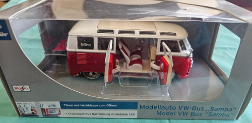 Maisto bus samba modellauto - maisto,