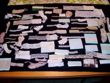 Konvolut alte schöne Spitze