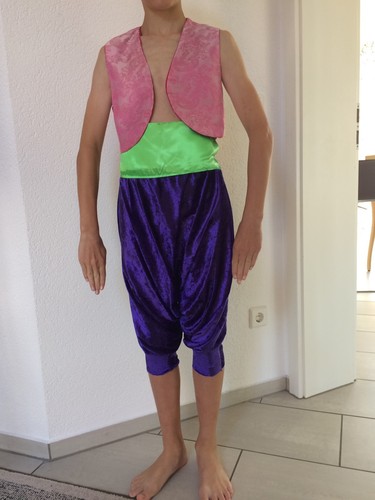 Aladin kostüm selbsgenäht - aladin, kostüm,