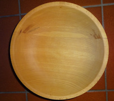 Holzschale mit Fuß Buche