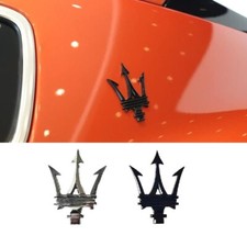 2PCS Für Maserati Seite Logo