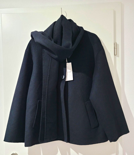 Zara jacke schwarz kurz mit - jacke,