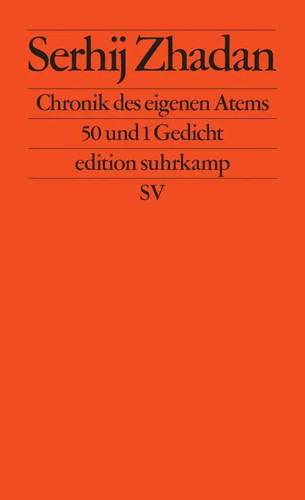 Chronik des eigenen atems - eigenen,