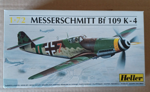 Messerschmitt 109k 4 - 1:72,