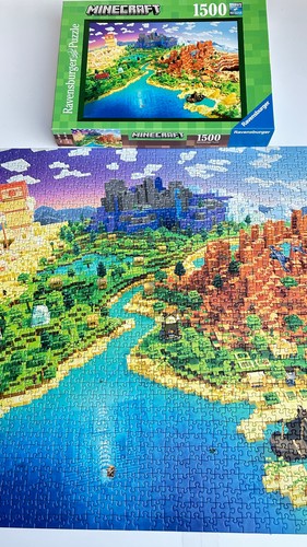Ravensburger minecraft puzzle - minecraft,