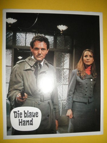 Die blaue hand ahf - hand, ea-ahf
