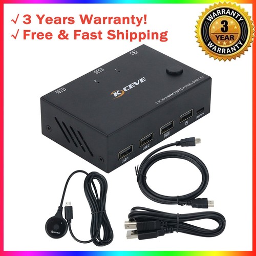 Ports kvm switch dual - ports,