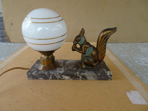 Art deco tischlampe - art,